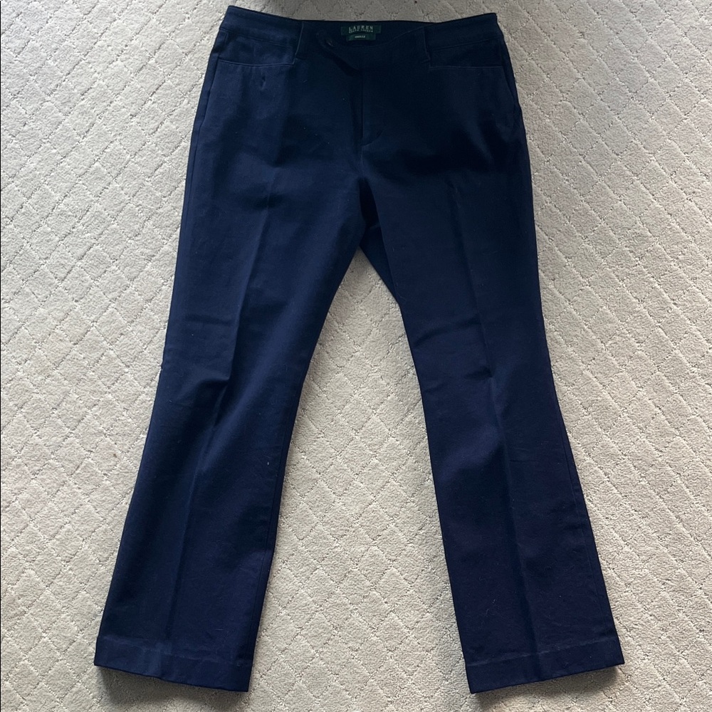 Ralph Lauren woman’s Adelle navy blue Pants